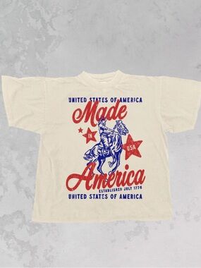 The Clandestine Underground Western USA Oversized Tee size s/m